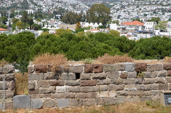 Obraz harbor sea sky turkey bodrum
