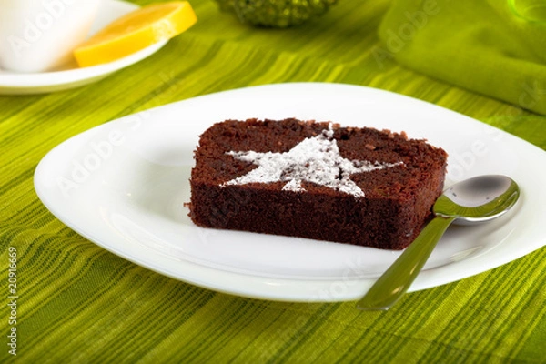 Fototapeta Chocolate cake