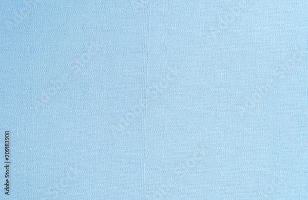 Fototapeta blue linen fabric - background design