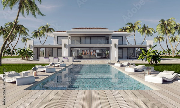 Obraz Współczesny dom