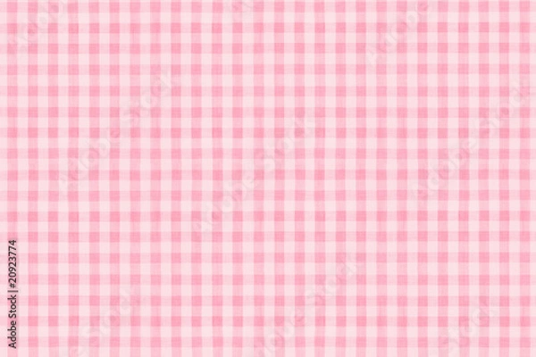 Fototapeta Pink Plaid