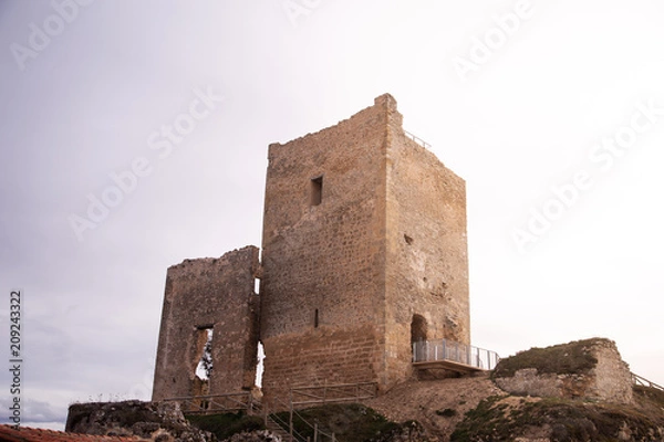Fototapeta Medieval village of Calatanazor in Soria Spain