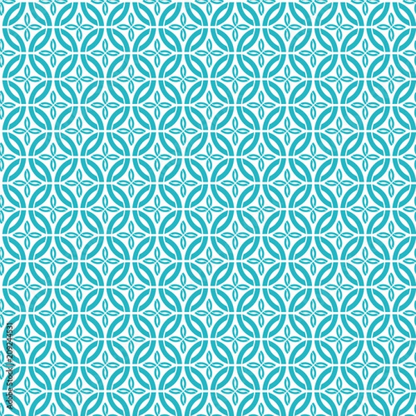 Fototapeta vector seamless pattern traditional-2
