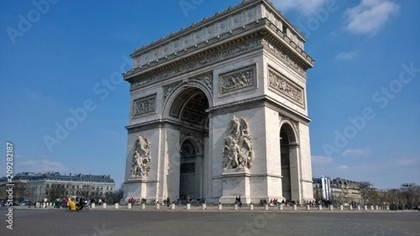 Obraz Am Ende der Champs Elysée 