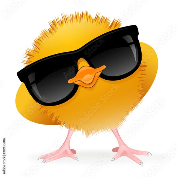 Obraz Chick in sunglasses