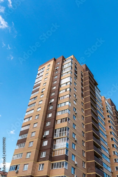 Obraz high-rise buildings typical construction