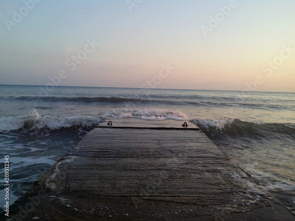 Fototapeta Набегающая волна