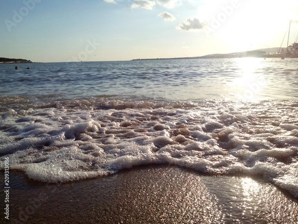 Obraz Волна на пляже