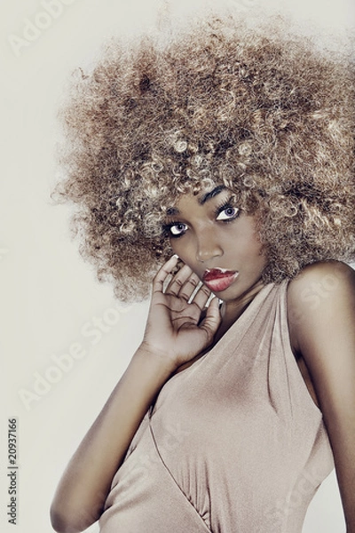 Obraz Glamour Hair Model