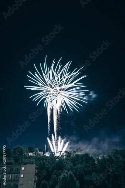 Fototapeta Feux d'artifices