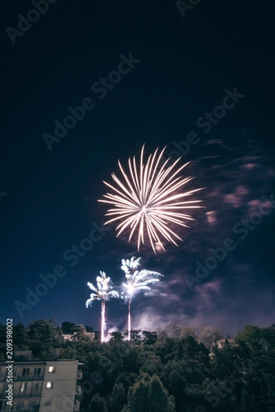 Fototapeta Feux d'artifices