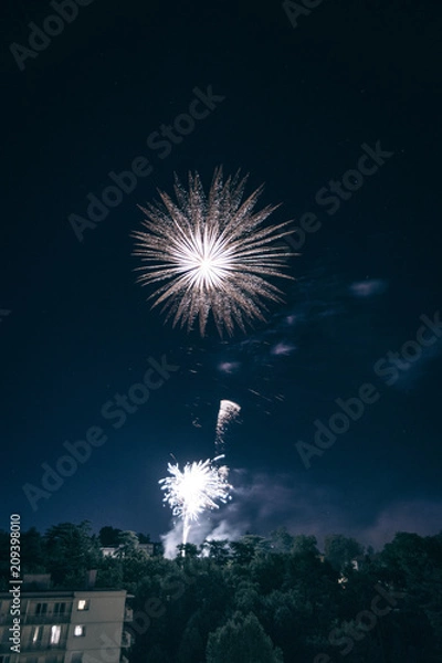 Fototapeta Feux d'artifices