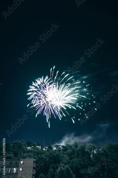 Fototapeta Feux d'artifices