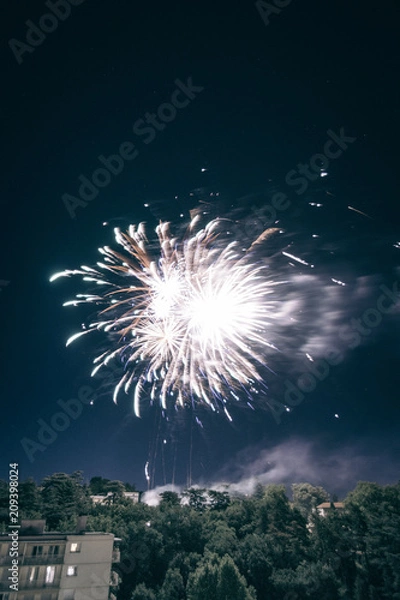 Fototapeta Feux d'artifices
