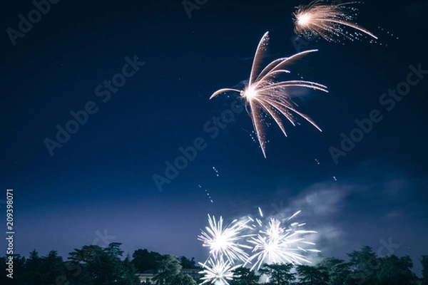 Fototapeta Feux d'artifices