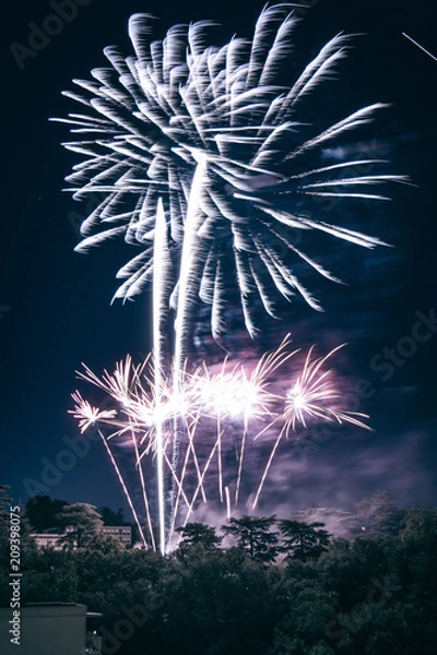 Fototapeta Feux d'artifices