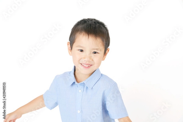 Fototapeta 男の子　笑顔