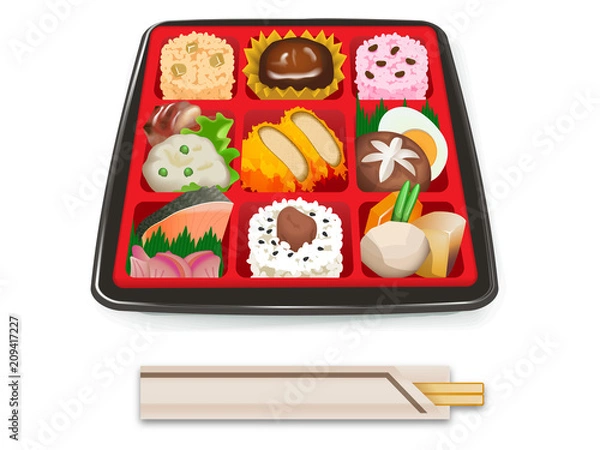 Fototapeta 行楽弁当