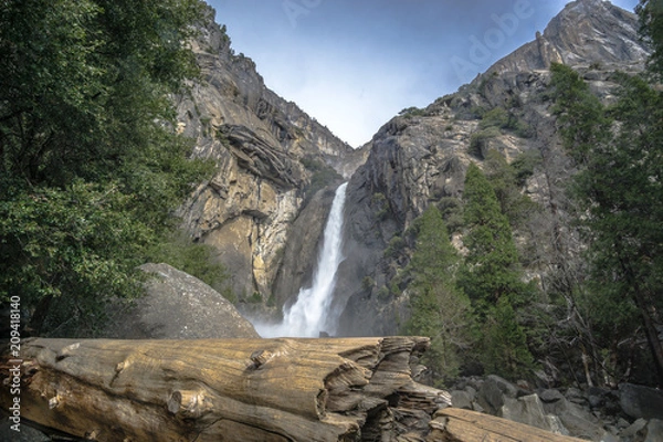 Fototapeta Lower Yosemite Fall