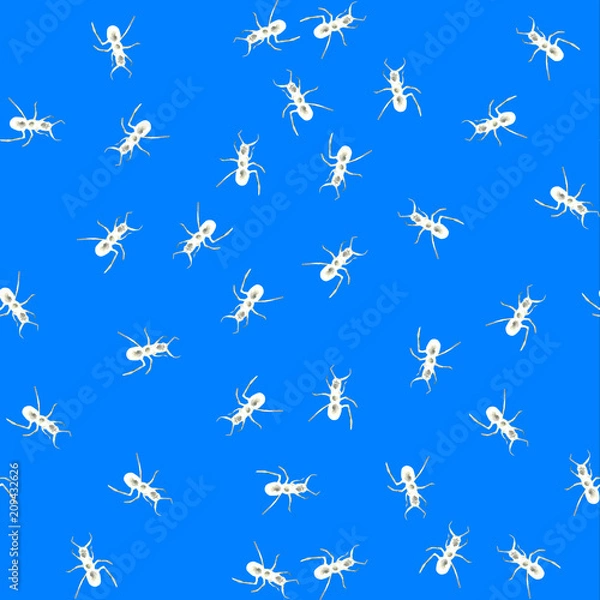 Obraz ants watercolour pattern