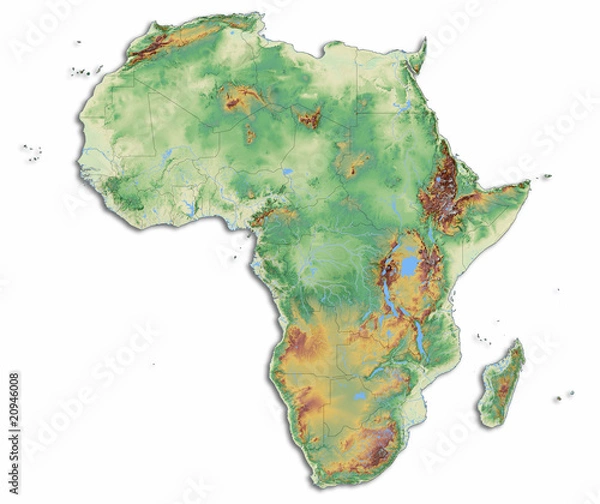 Obraz African Continent