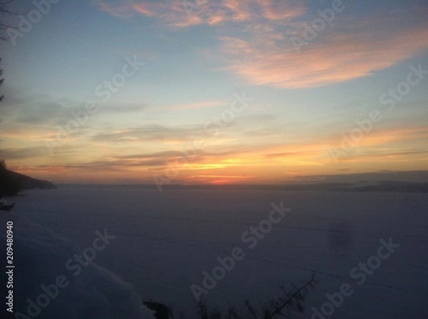 Obraz winter, snow, landscape,