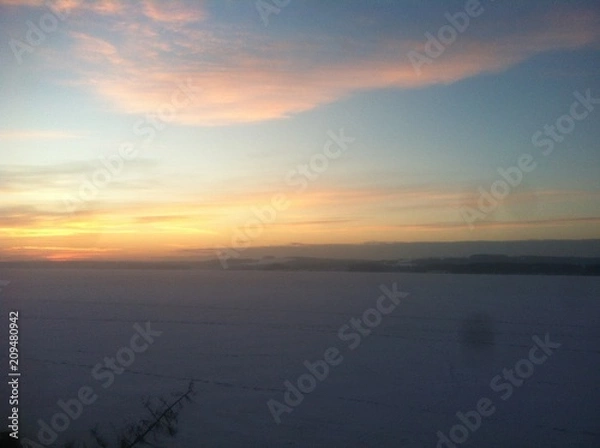 Obraz winter, snow, landscape,