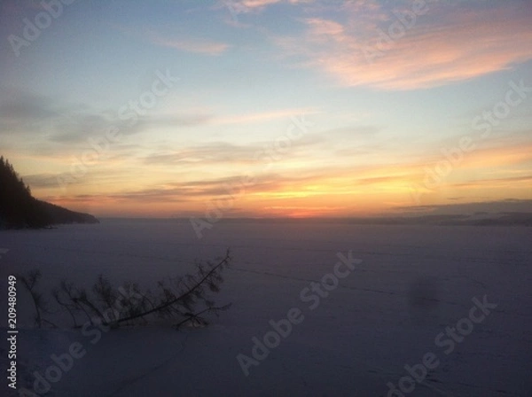 Obraz sunset on perm