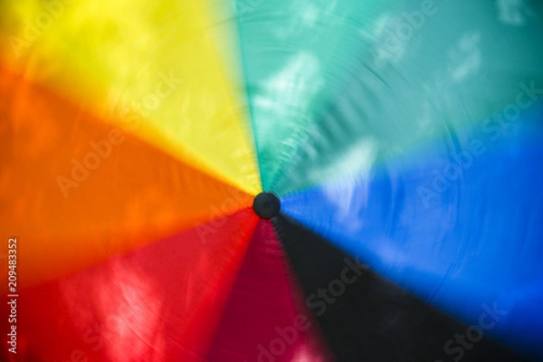 Fototapeta rainbow umbrella