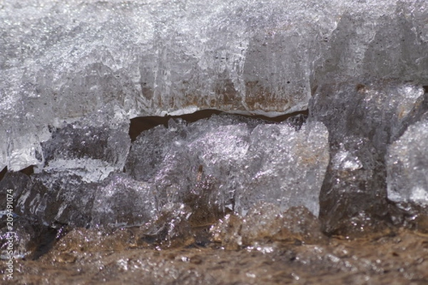 Fototapeta лёд