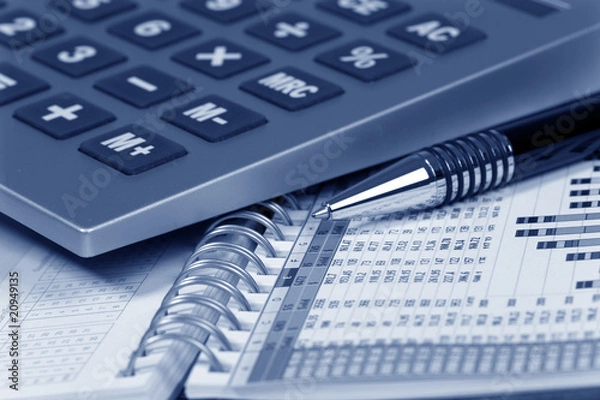 Obraz Financial concept