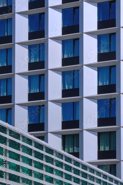 Fototapeta Architectual geometry of the city