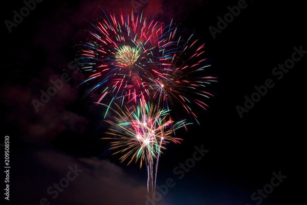 Fototapeta Fireworks