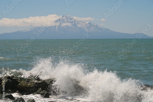 Fototapeta 利尻山