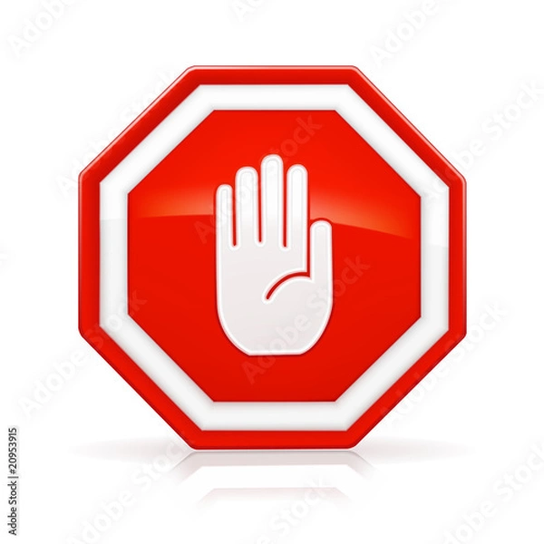 Fototapeta Stop Sign