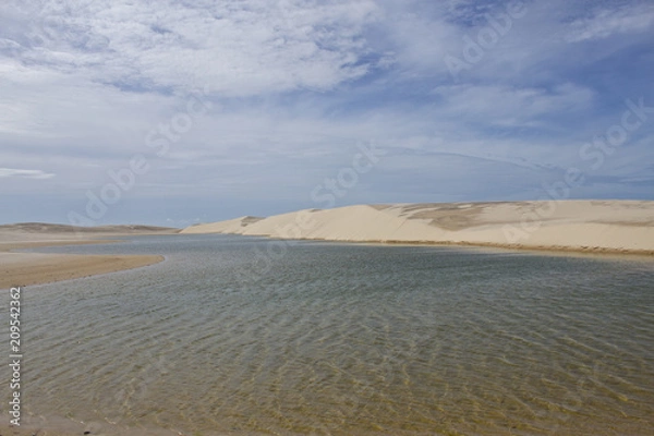 Obraz 【ブラジルの観光地】レンソイス・マラニャンセス国立公園