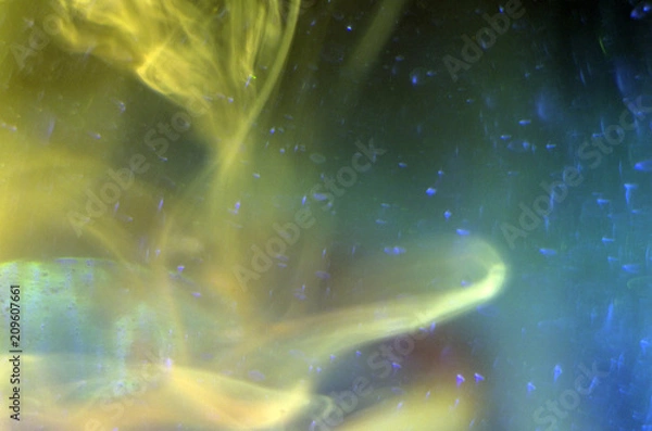 Obraz chemical experiment with paints