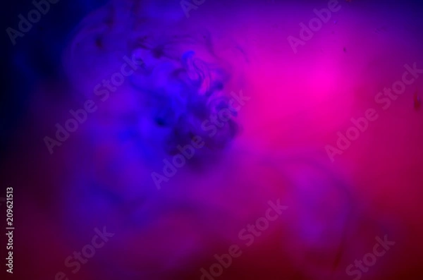 Obraz chemical experiment with paints