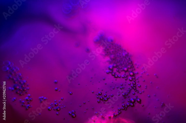 Obraz chemical experiment with paints