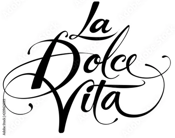 Fototapeta La Dolce Vita
