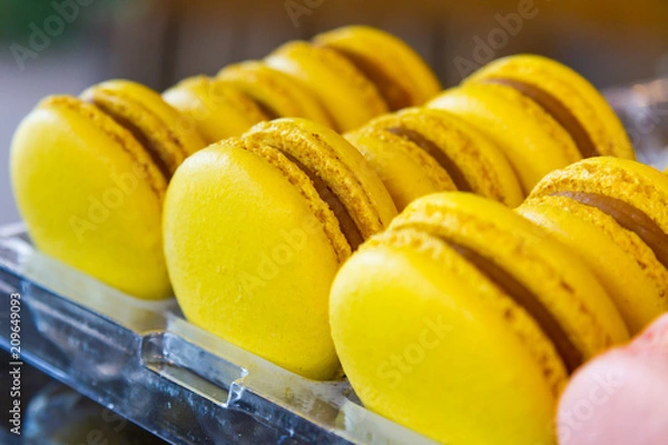 Obraz macarons a sweet and delicious taste