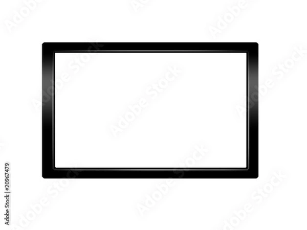 Fototapeta płaski ekran lcd