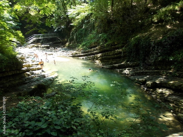 Fototapeta Горный водоем