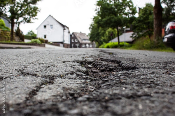 Obraz Straßenschäden