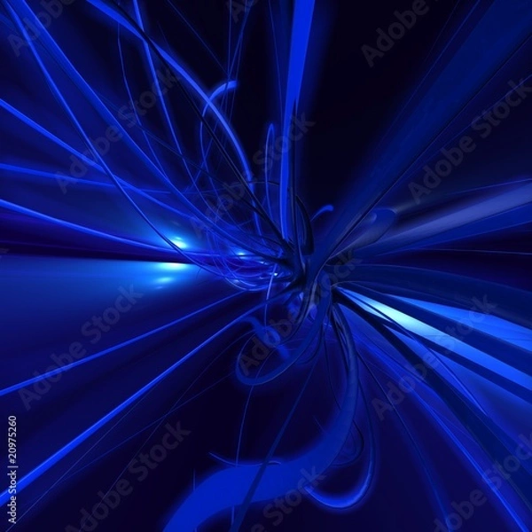 Obraz abstract blue design background
