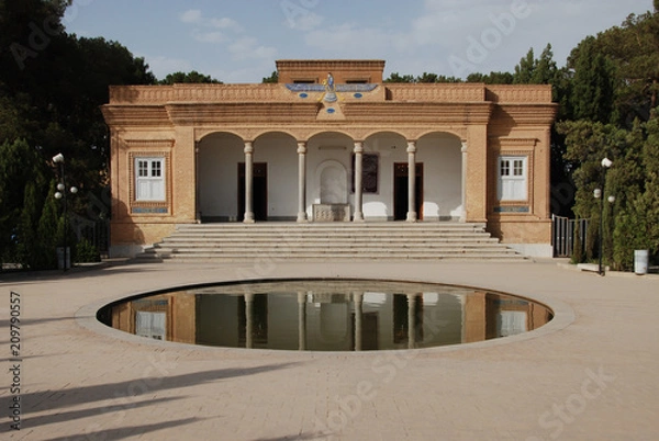 Obraz Zoroastrian temple in Yazd, Iran