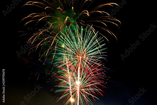 Fototapeta Fireworks