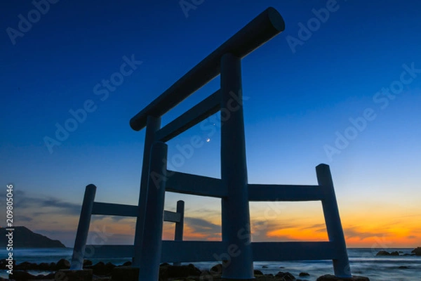 Fototapeta 糸島二見ヶ浦