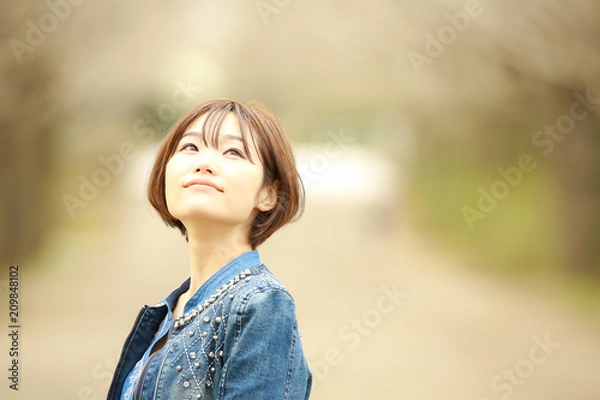 Fototapeta 女性ポートレート