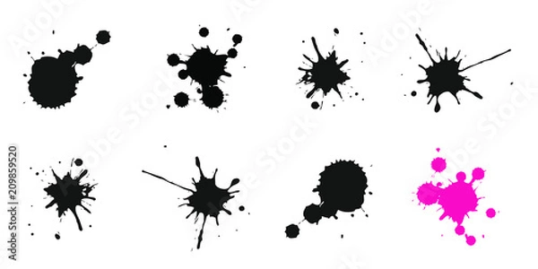 Obraz Farbflecken, zestaw